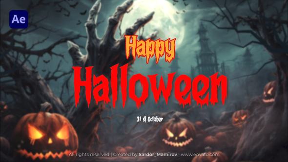 Halloween Intro | Happy Halloween 2024