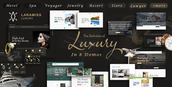 Laramiss | Multipurpose Luxury HTML5 Template