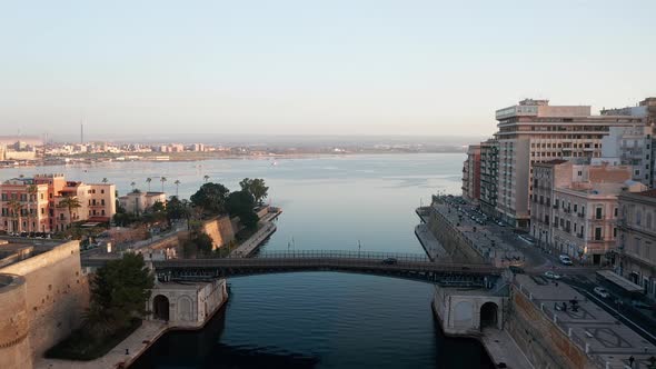 Aerial view of Taranto