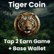 Tiger Crypto Coin Tap-2-Earn Clicker Game With Telegram Mini App + API + Bot + Base Wallet Connect - CodeCanyon Item for Sale