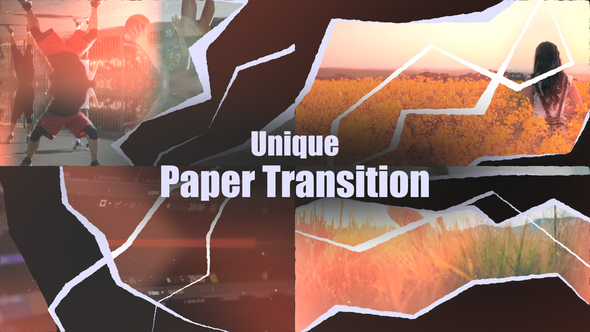 Paper Cut Transitions