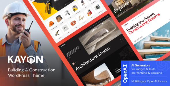 Kayon - Building & Construction WordPress Theme