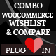 Combo WooCommerce wishlist & Compare plugin - CodeCanyon Item for Sale