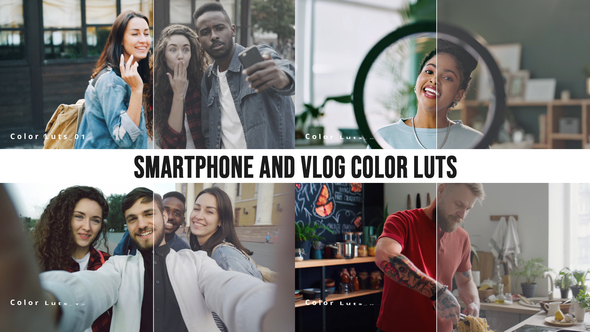 Smartphone and Vlog Color LUTs