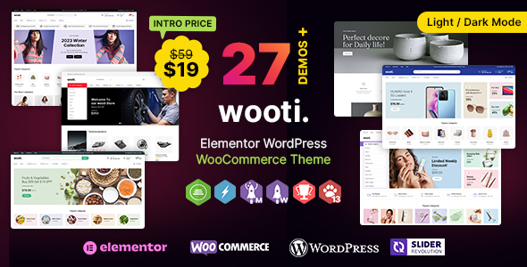 Wooti WP - Ultimate Multipurpose WordPress WooCommerce Theme