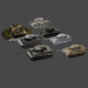 Military Tank 3D Model Collection – 7 Tanks - 3DOcean Item for Sale