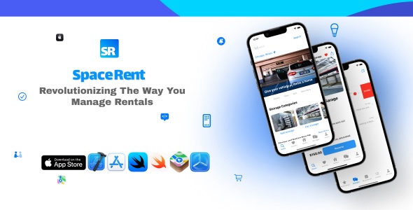 SpaceRent | iOS App Template