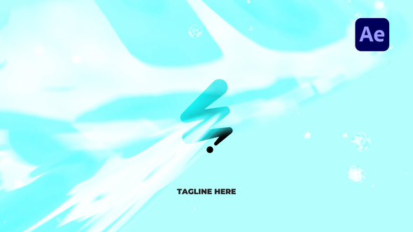 Anime Style Water Splash Logo Unveil alt