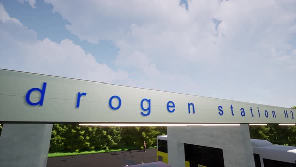 Hydrogen Station Green Clean Renewable Energy Smart Grid