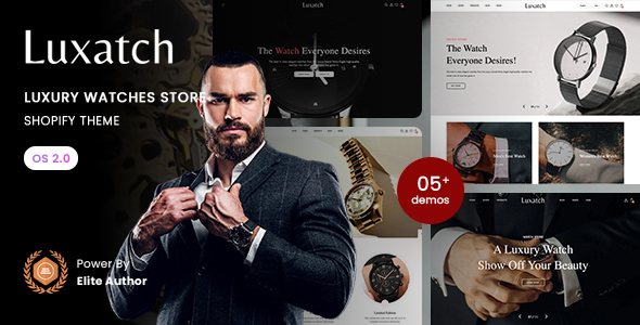 Luxatch - Luxury Watches Store Shopify 2.0 Theme