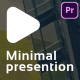 Minimal Presentation - Fast Promo - VideoHive Item for Sale