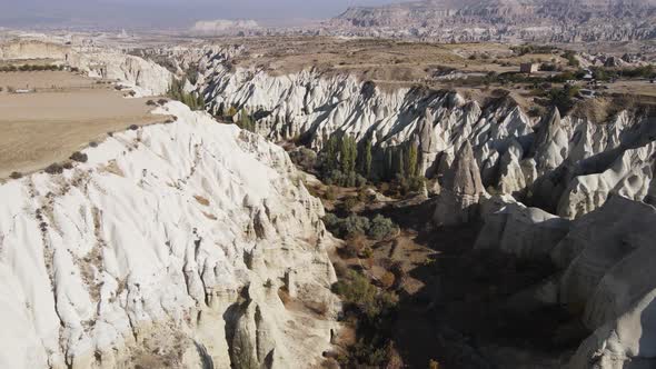 Aerial View Cappadocia Landscape