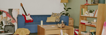 Website Banner of Comfortable Living Room