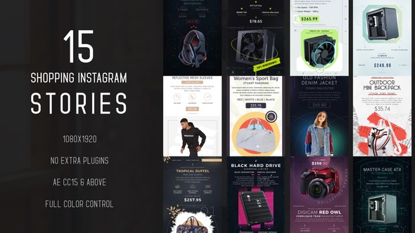 Shopping Instagram Stories alt