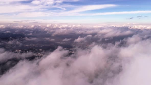 Flying Above The Clouds