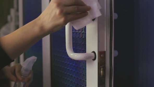 Disinfecting Door Knobs