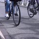Cyclists are Riding the Bike Path - VideoHive Item for Sale
