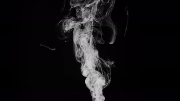 Smoke Element Over Black