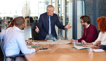 Making important business decisions in the boardroom