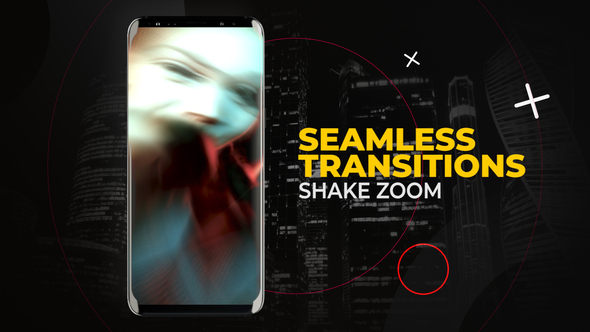 Vertical Shake Zoom Transitions | After Effects alt
