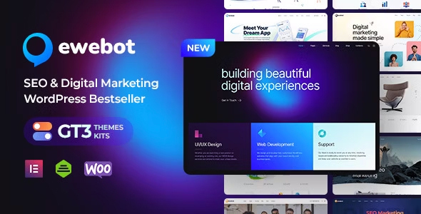 Ewebot – Marketing & SEO Digital Agency WordPress Theme