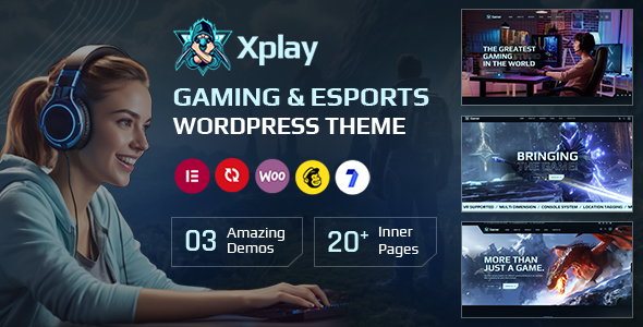 Xplay – Gaming and eSports WordPress Theme – 0 Sold!