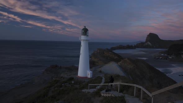 Castlepoint lighthouse timelapse