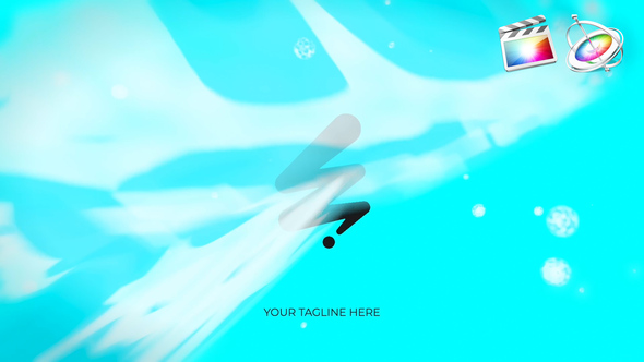 Anime Style Water Splash Logo Unveil alt