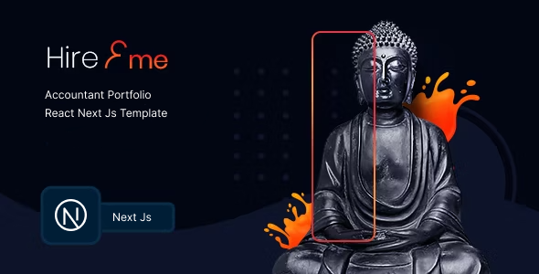 HireMe - Accountant Portfolio React Next Js Template