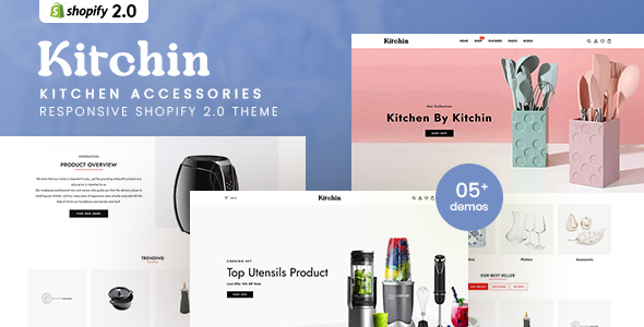 Kitchin - Kitchen Accessories Responsive Shopify 2.0 Theme