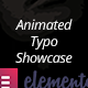 Animated Typo Showcase for Elementor - CodeCanyon Item for Sale
