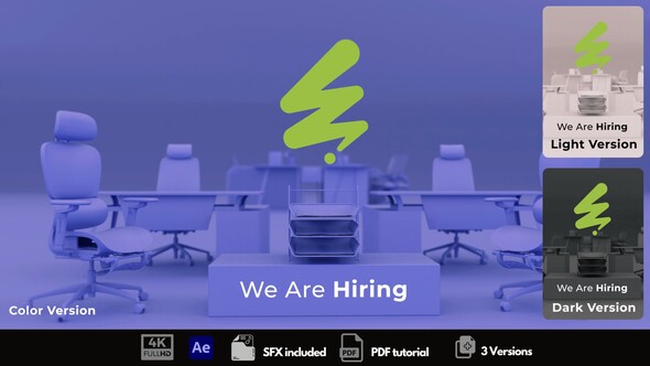 We Are Hiring