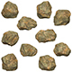 10 Mountain Rock Collection - 3DOcean Item for Sale