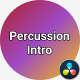 Percussion Intro - VideoHive Item for Sale