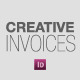 Creative Indesign Invoices - GraphicRiver Item for Sale