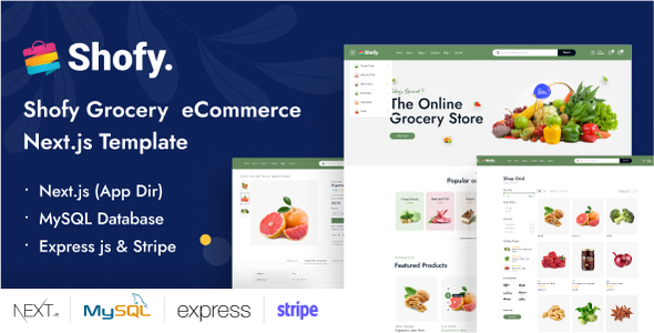 Shofy – Grocery eCommerce Next js Template – 0 Sold!