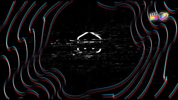 Glitch Logo Reveal alt