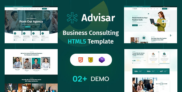 Advisar – Business Consulting HTML5 Template – 0 Sold!