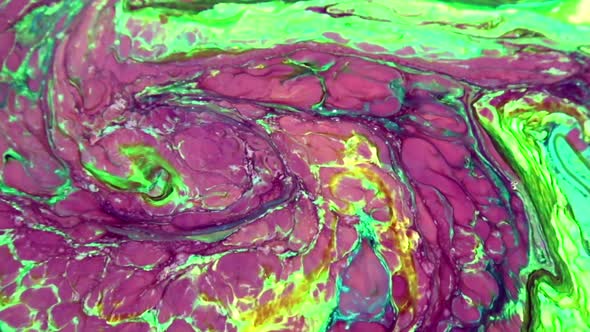 Psychedelic Cosmos Galaxy Paint Texture Background  alt