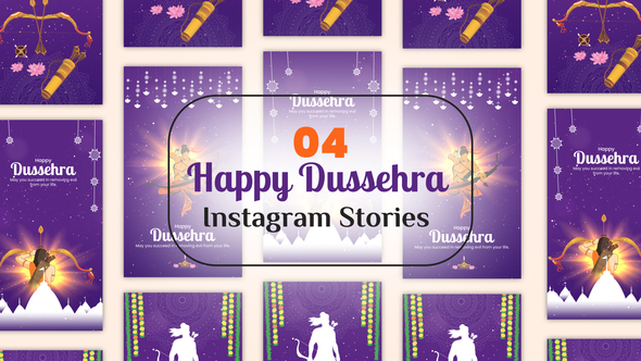 Happy Dussehra Instagram Stories