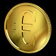 Euro Golden Coin - 3DOcean Item for Sale