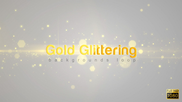 Gold Glittering