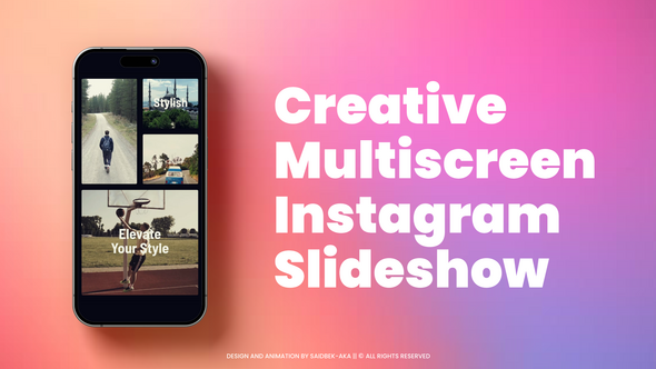Creative Multicreen Slideshow Instagram alt