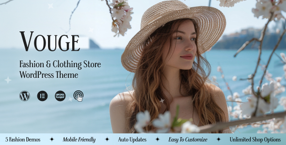 Vouge - Fashion Store WordPress