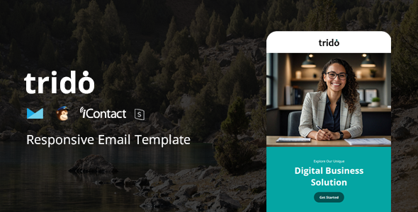 trido - Responsive E-mail Template + Online Access