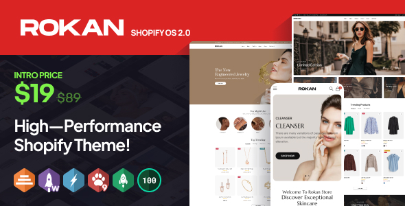 Rokan – Multipurpose Shopify Theme OS 2.0 – 0 Sold!