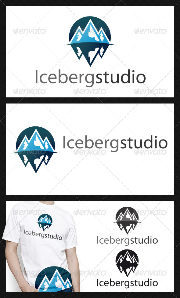 Iceberg Logo Template