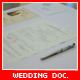 Wedding Document Slide - VideoHive Item for Sale