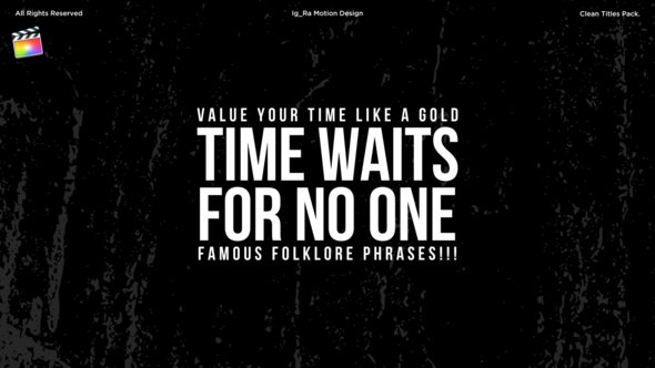 Clean Titles | FCPX alt