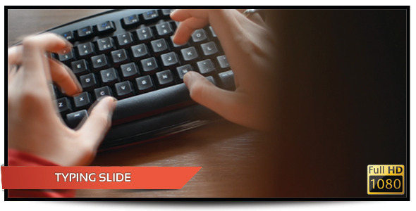 Typing Single Slide